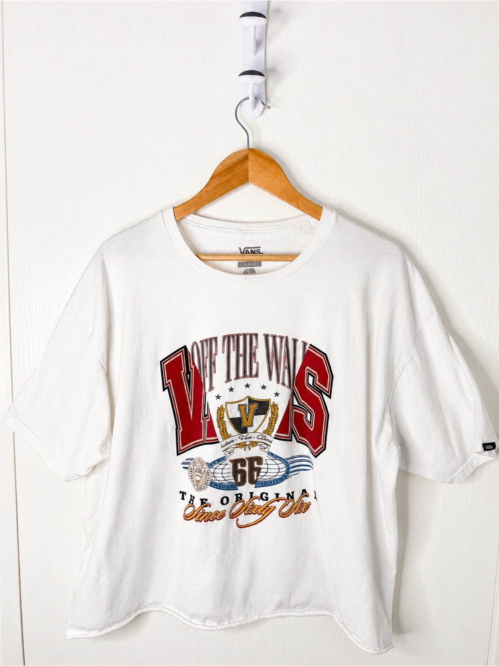 Vans Off The Wall Graphic Tee XL College Campus Back to School Skate Shirt